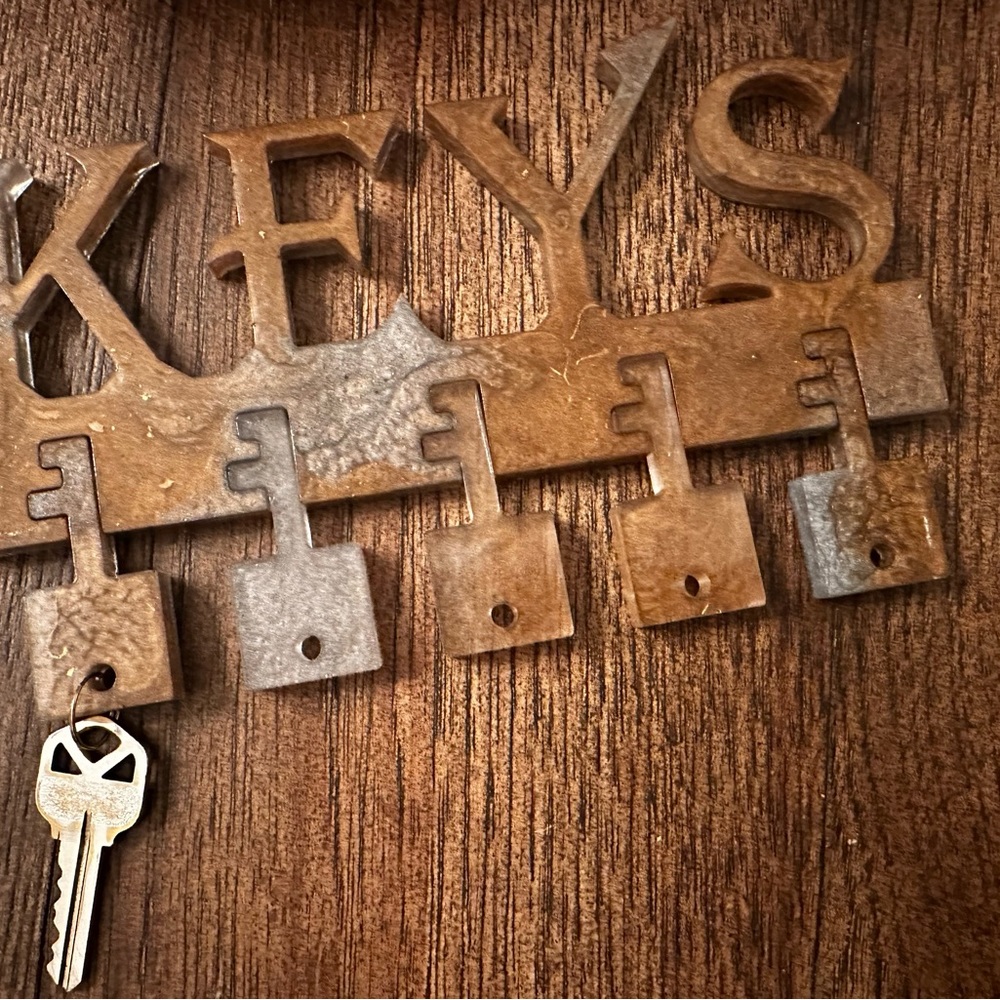 Handmade Key Rack * Made to Order - Picture 2 of 2